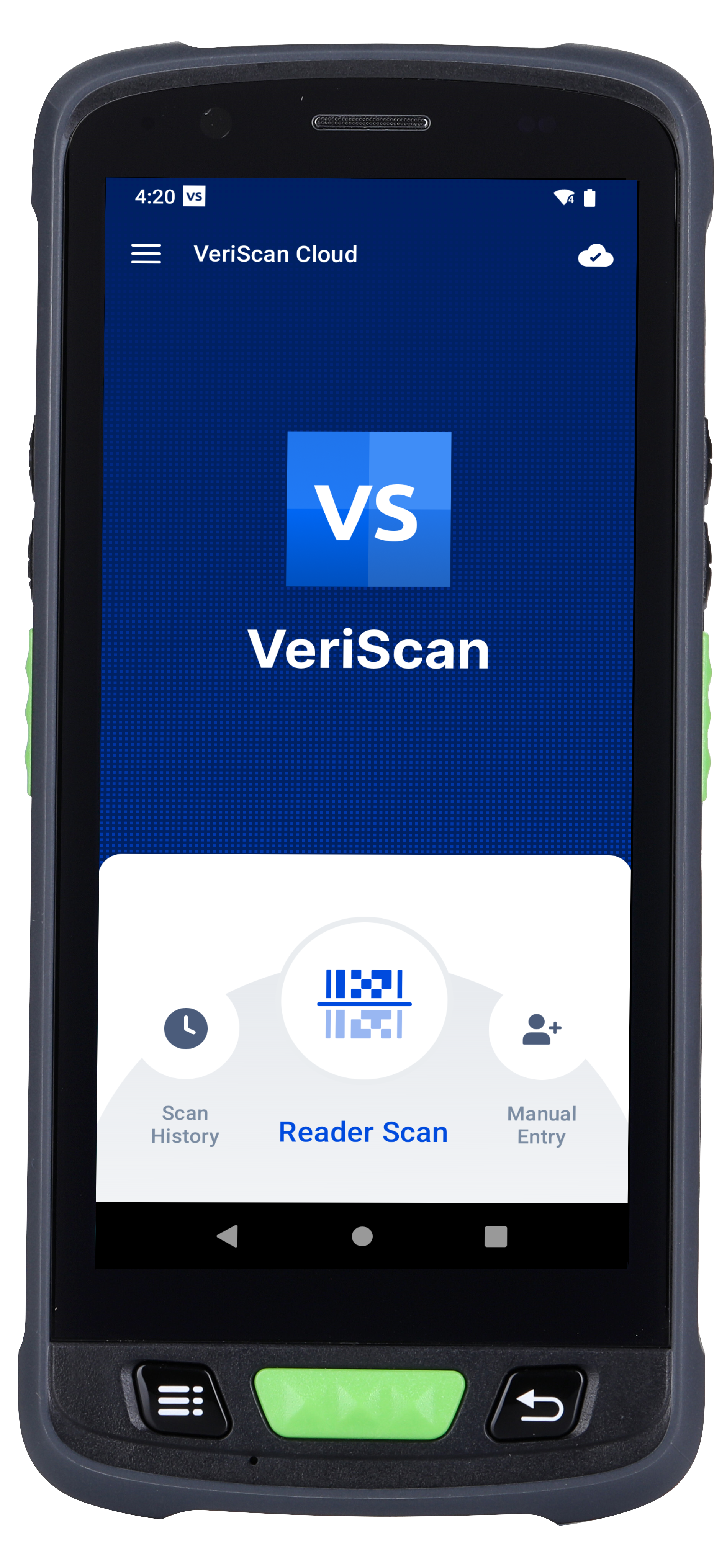 VERISCAN BT9000HT IDW9000 IDWARE 9000 TOUCHLESS MOBILE ID SCANNER WITH BATTERY e