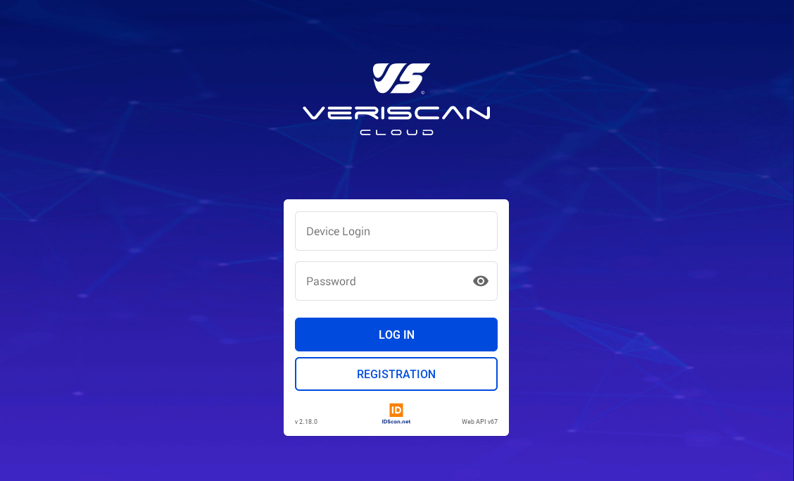VeriScan Android (Tablet)